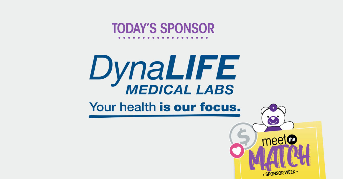 stollery meet the match sponsor dynalife