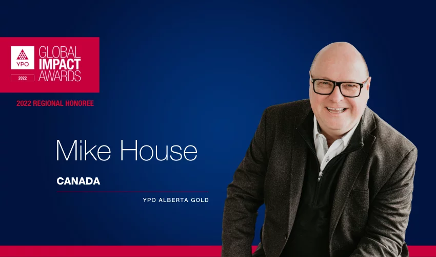 kike house YPO global impact award graphic