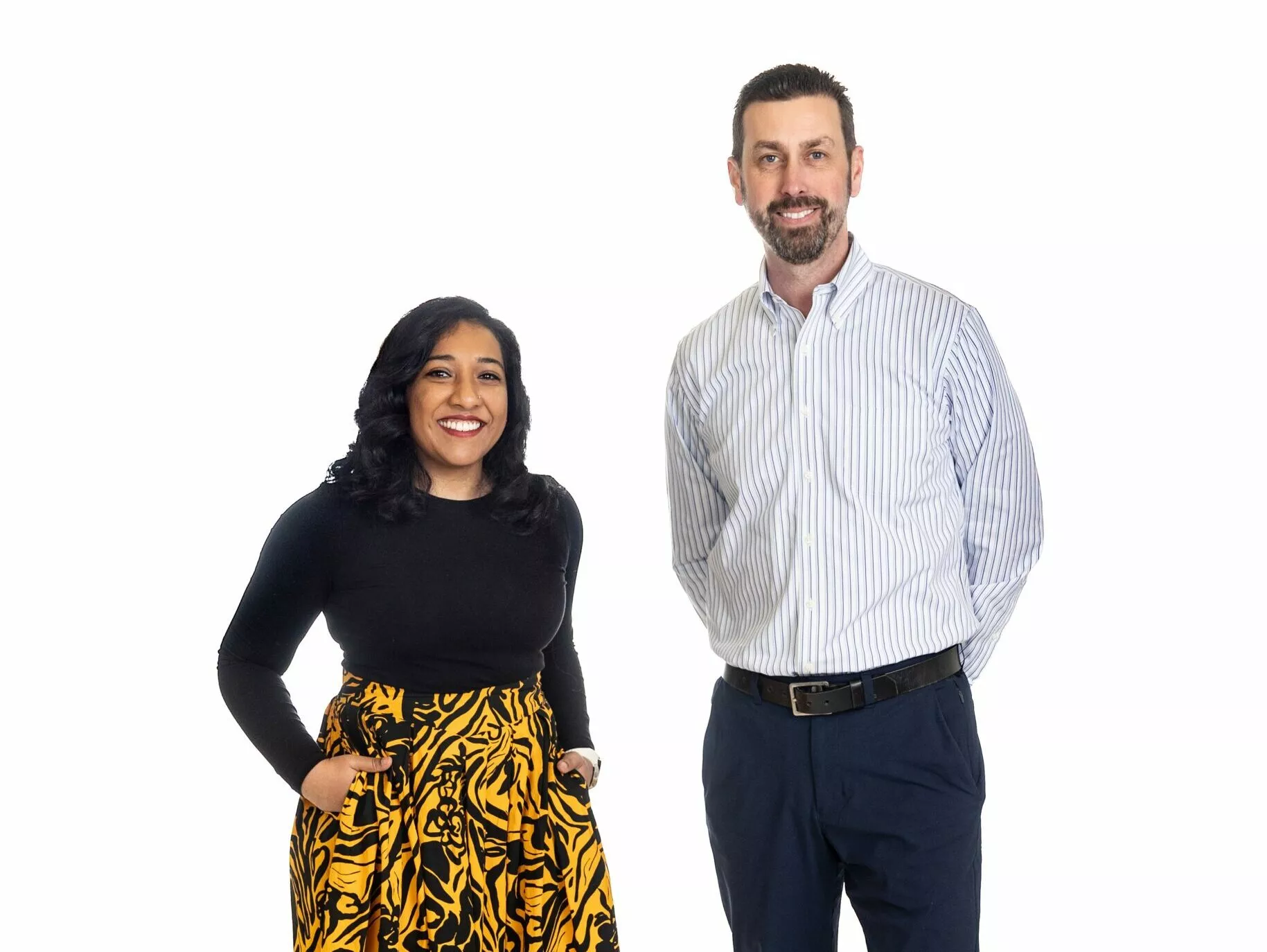 Kineshta Pillay and Andrew Martin